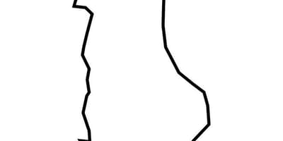 Mappa albanese mappa vettoriale